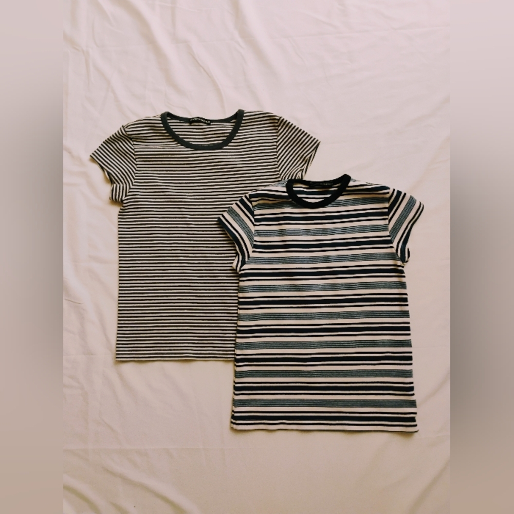 Brandy Melville striped tops, set of 2